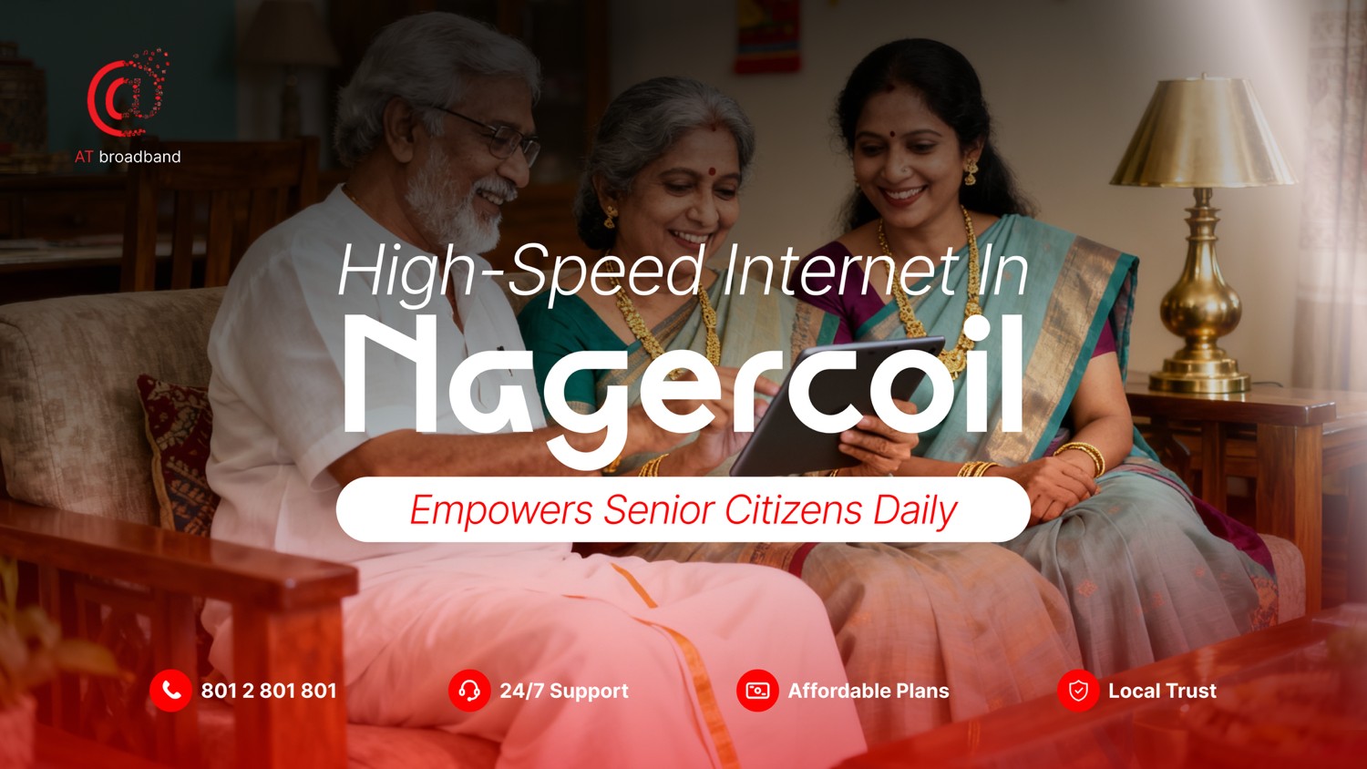 High-Speed Internet in Nagercoil: How It Empowers Senior Citizens Daily